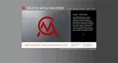 Desktop Screenshot of creativemetal.com